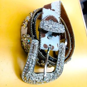 WB Atlas Western Cowgirl Bling Belt